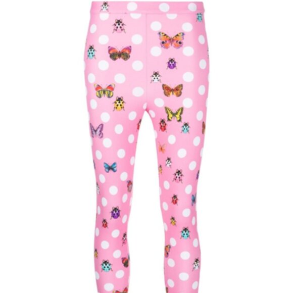 NEW!  Limited Versace x Dua Lipa Butterfly Leggings - size 38 - Picture 3 of 4